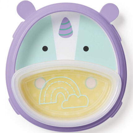 Pack vaisselle Zoo Smart Serve - Licorne
