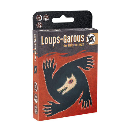 Jeux de Société - Loups Garous Classique Eco rouge