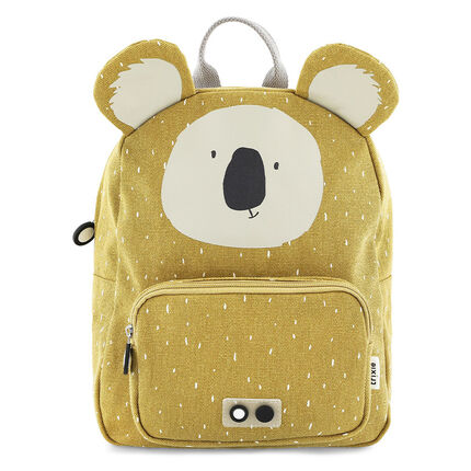 Sac à dos bébé en coton - Mr. Koala jaune