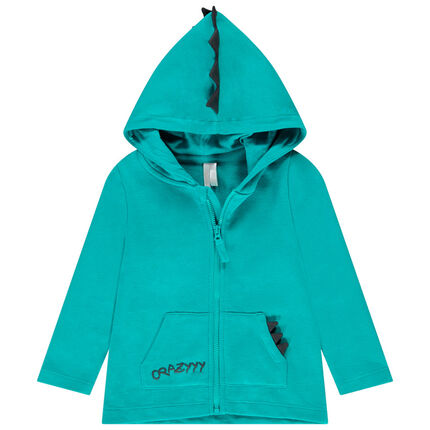 Gilet en molleton à capuche pour bébé garçon 23 mois bleu moyen