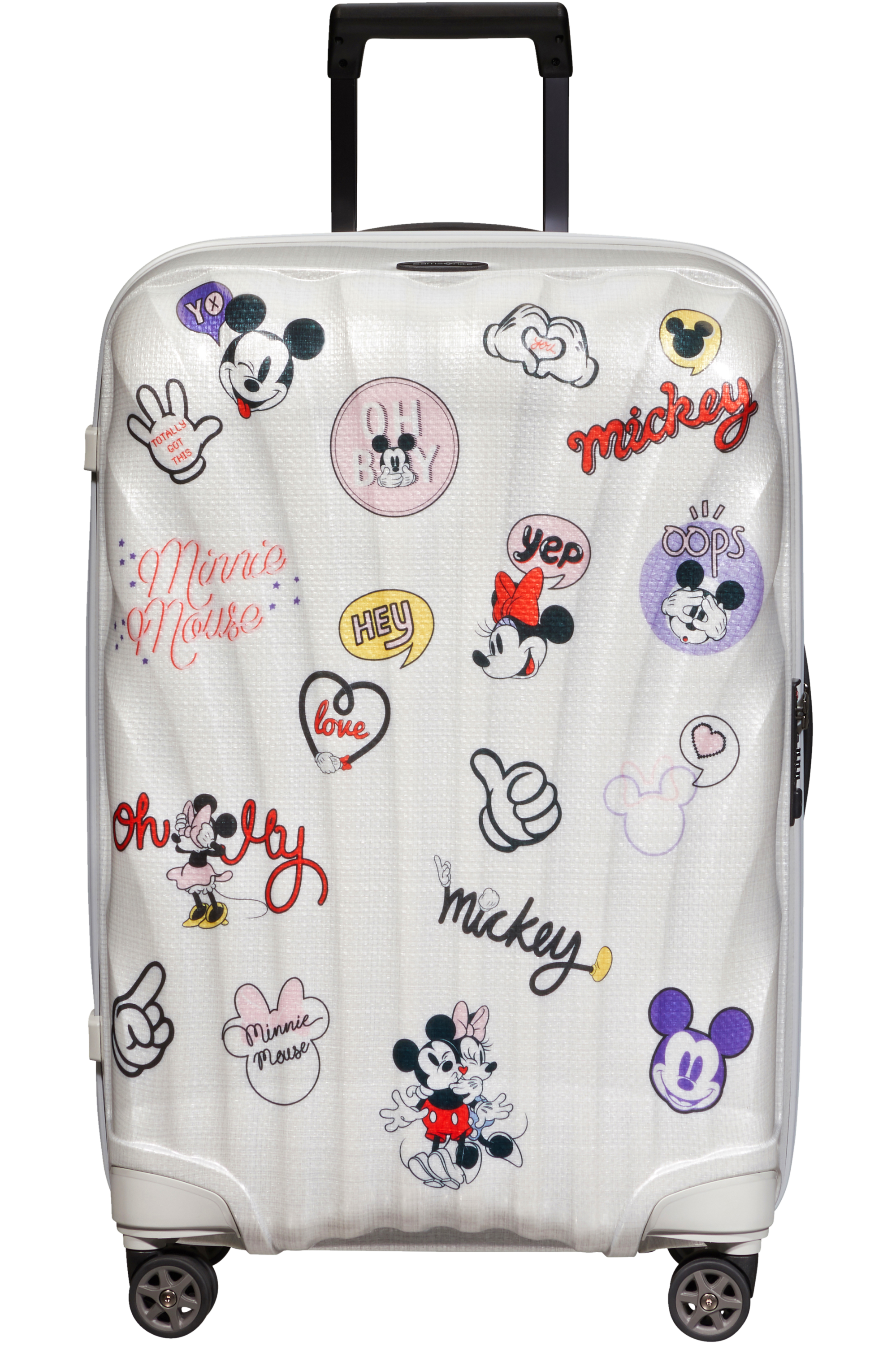 samsonite mickey mouse luggage