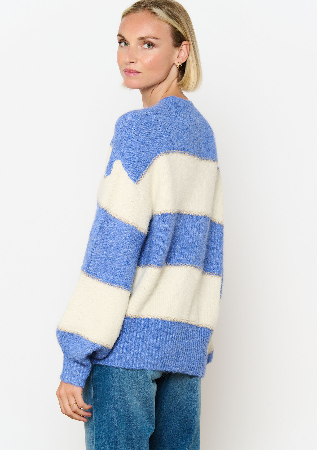Trui met colourblock, Trui met colourblock - BLUE PASTEL - 04006540_3003