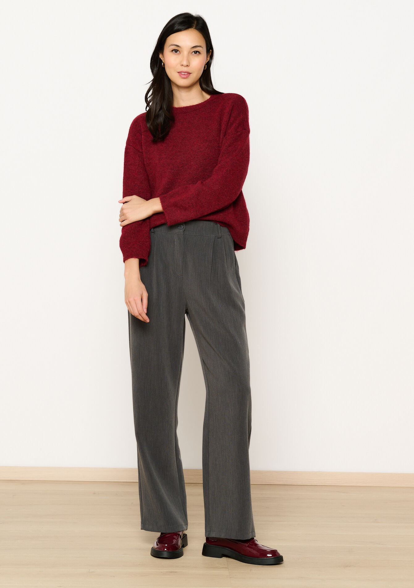 Sweater with drooping sleeves, Sweater with drooping sleeves, , back