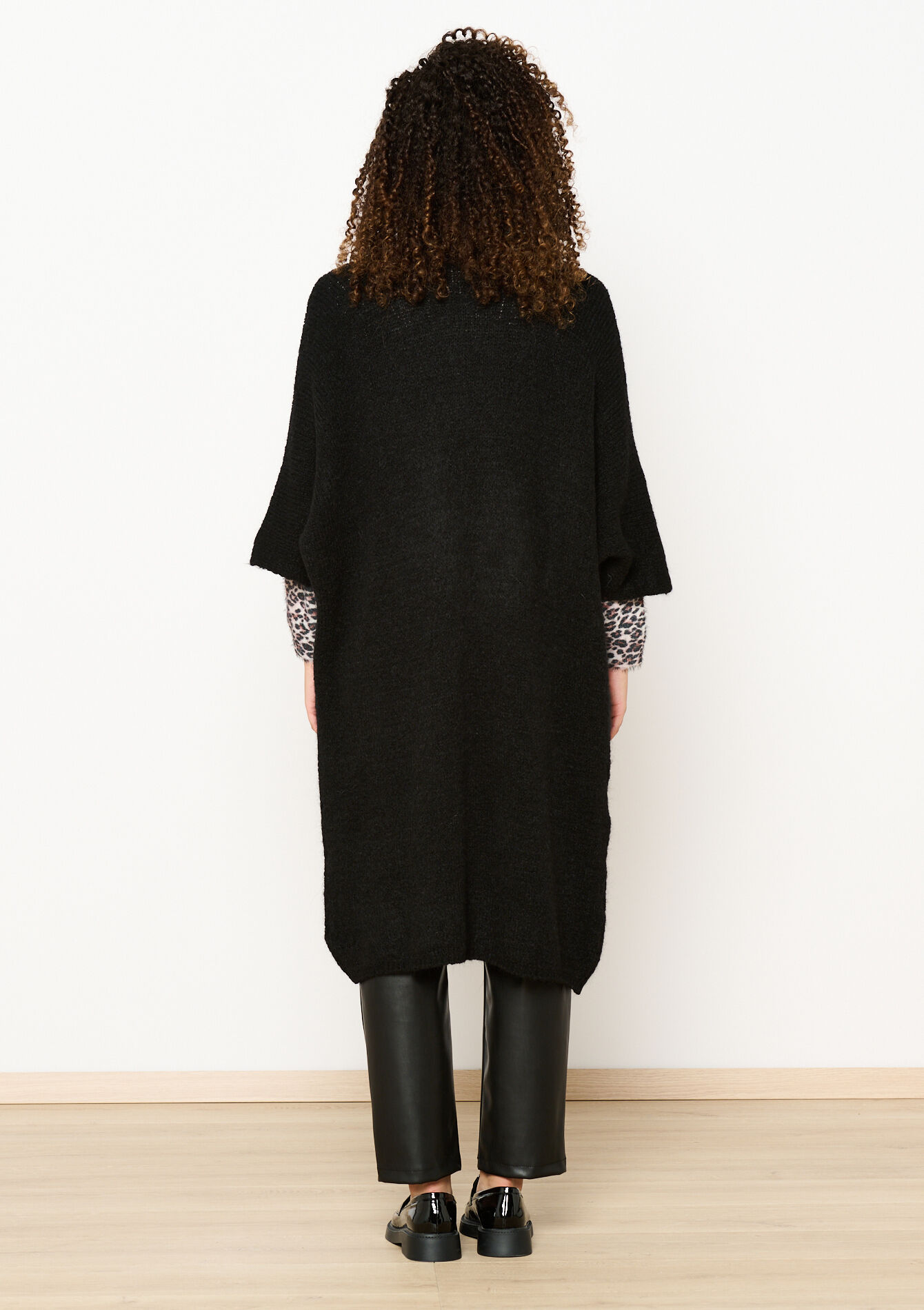 Mohair cardigan, Mohair cardigan - BLACK - 04101187_1119