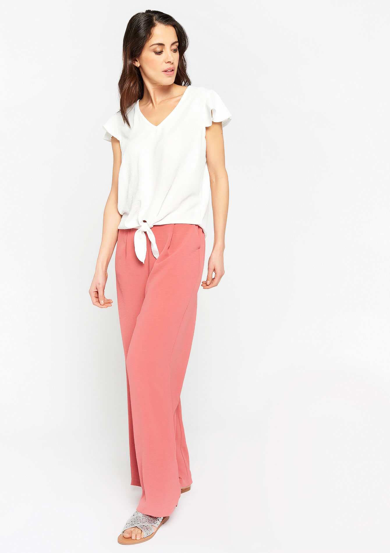 Blouse avec bouton, undefined - OFFWHITE - undefined