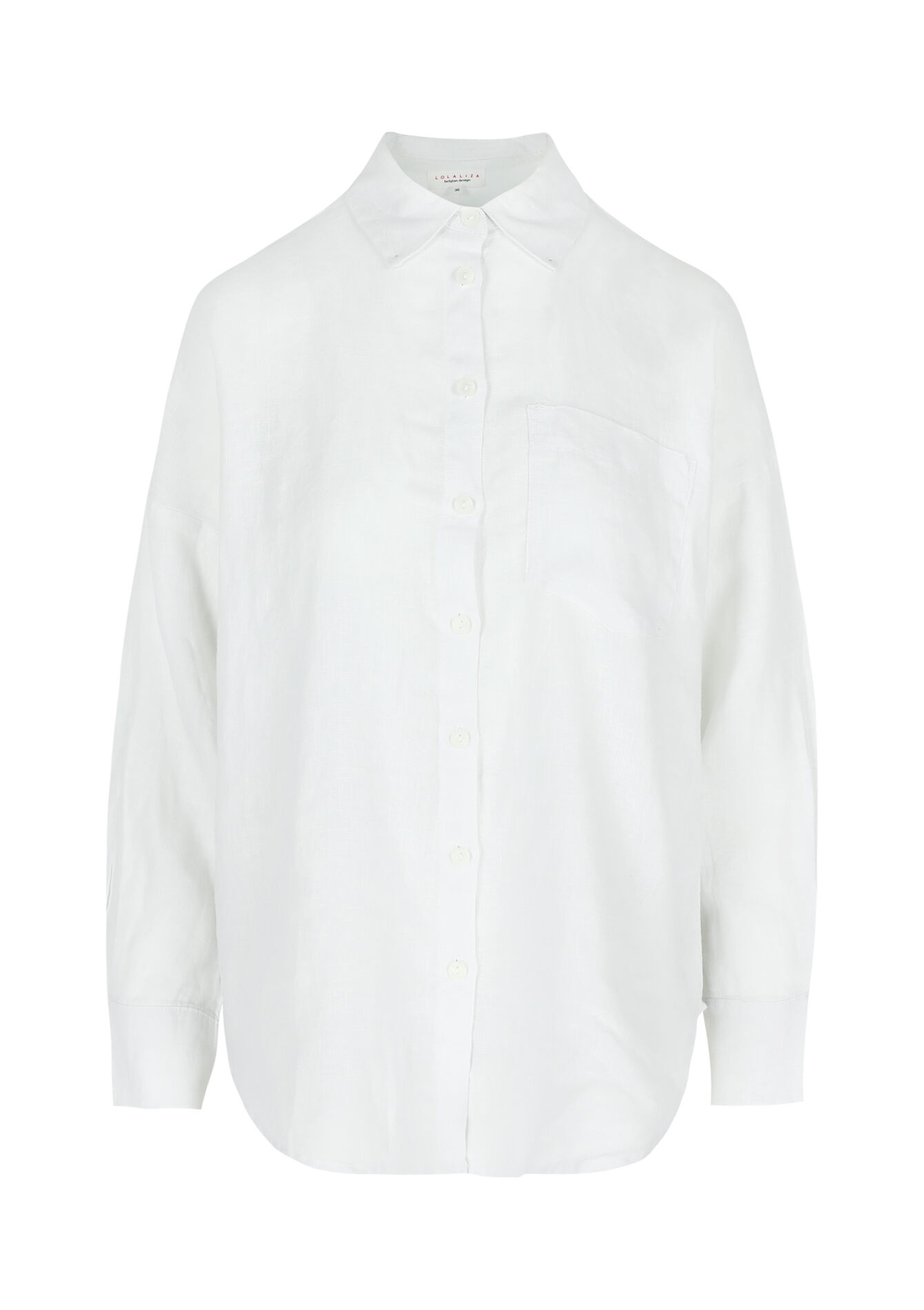 Chemise en lin, Chemise en lin - OPTICAL WHITE - 05702375_1019