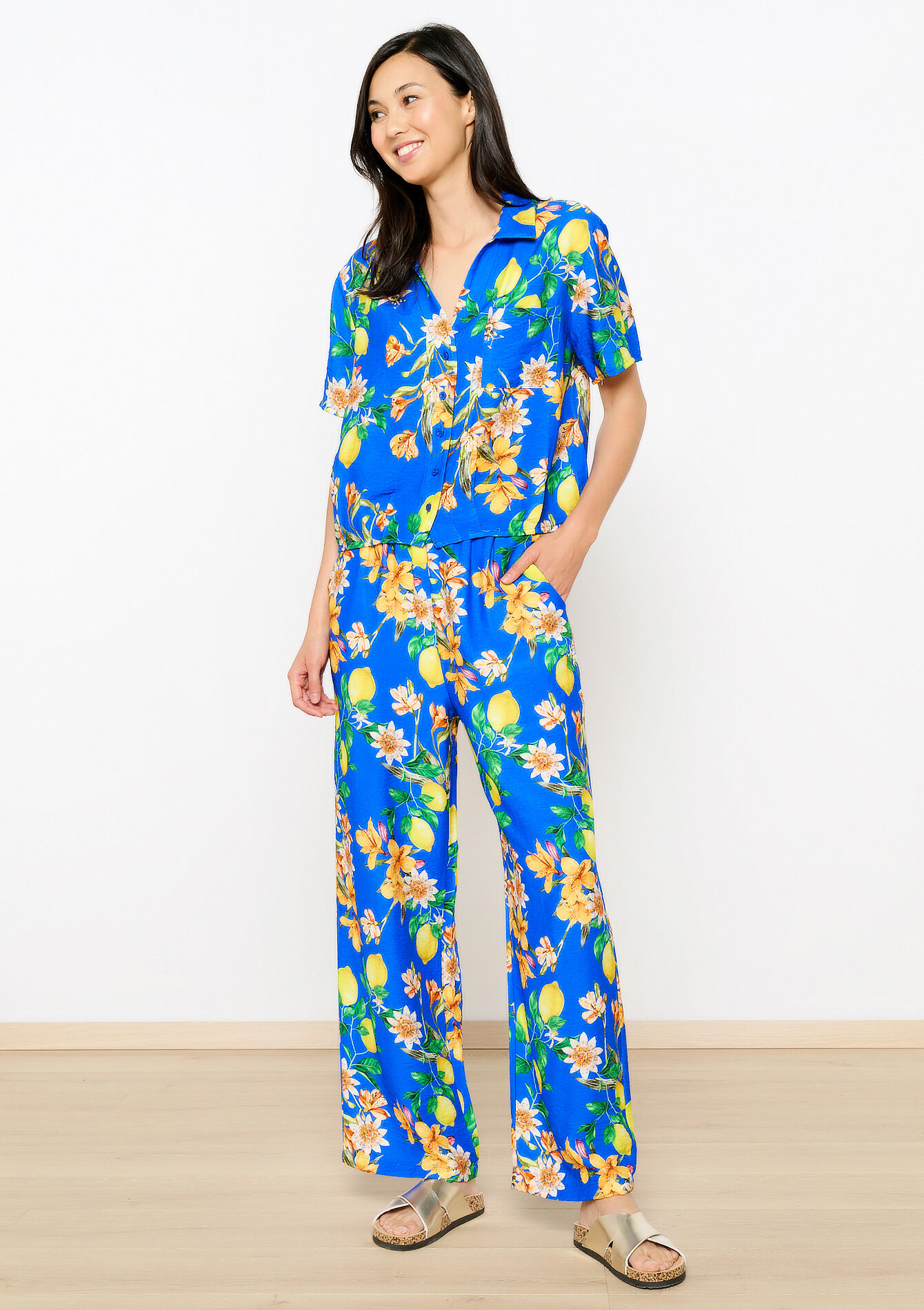 Hemd met korte mouwen, Hemd met korte mouwen - ELECTRIC BLUE - 05702610_1619