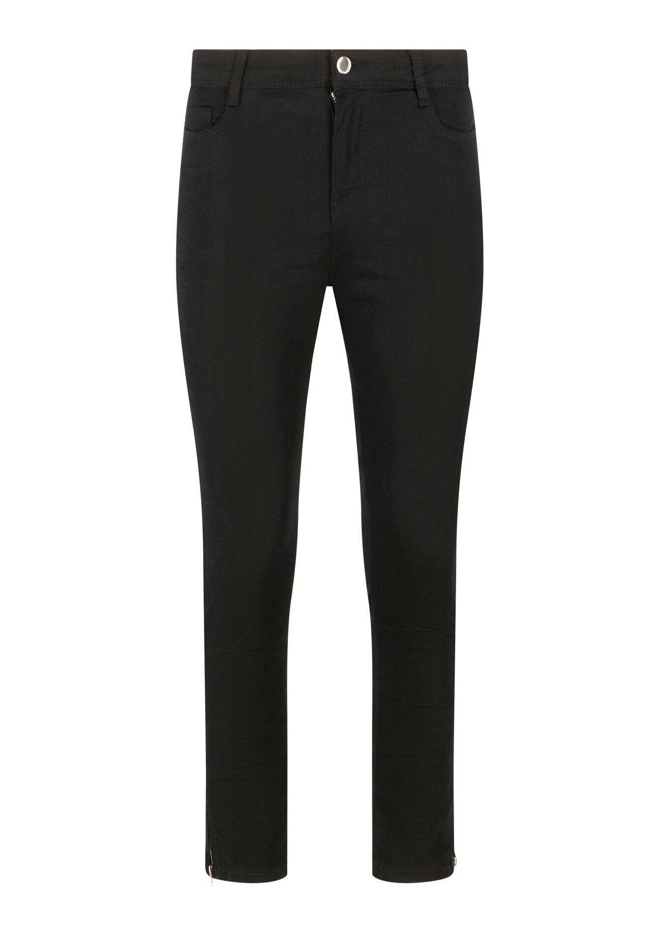 Pantalon coupe slim, Pantalon coupe slim - BLACK - 06004299_1119