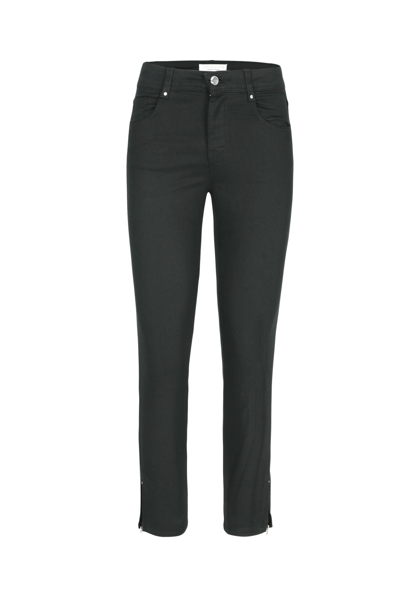 Slimfit broek, Slimfit broek - BLACK - 06004457_1119