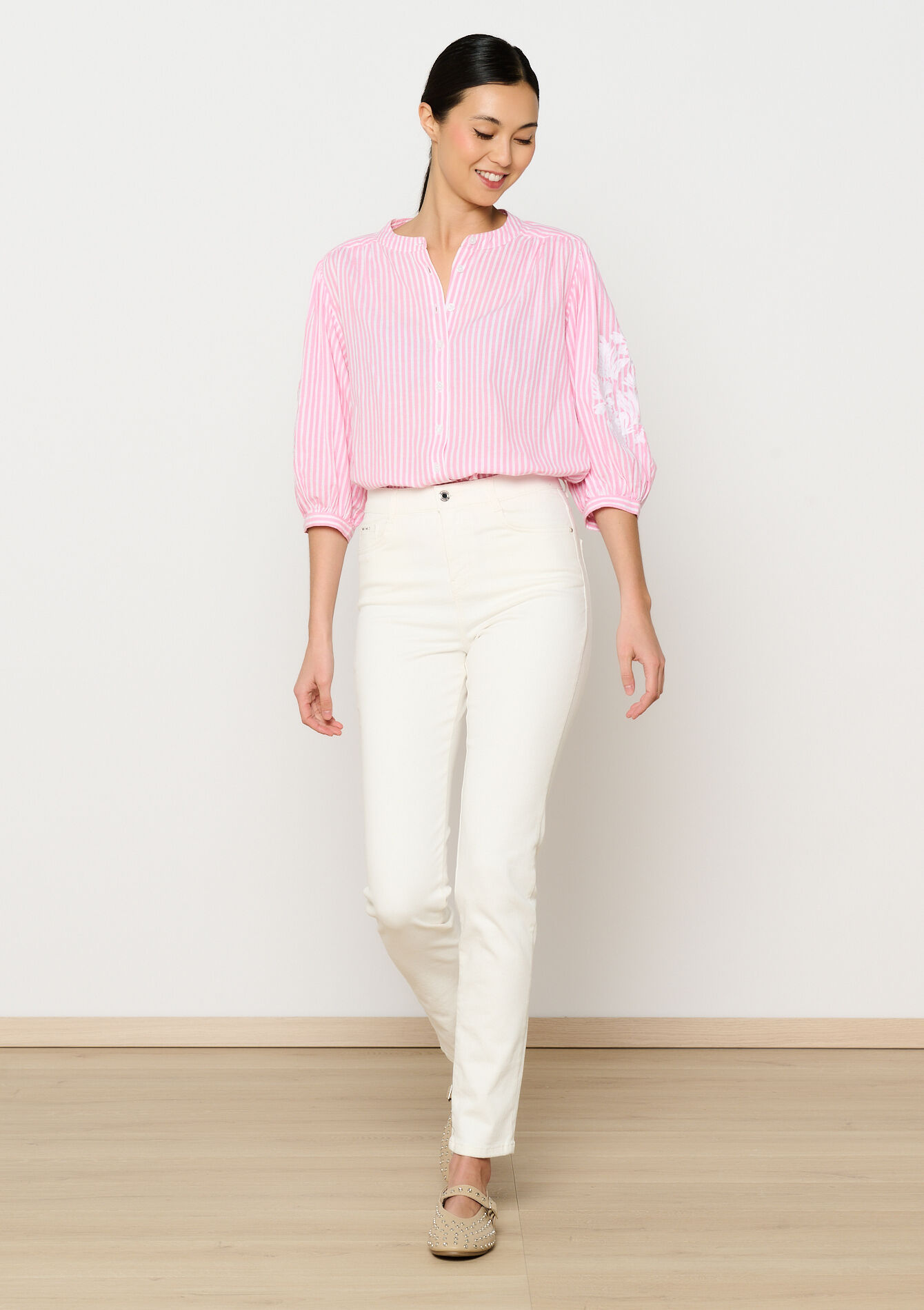 Pantalon slimfit multitaille, Pantalon slimfit multitaille, , back