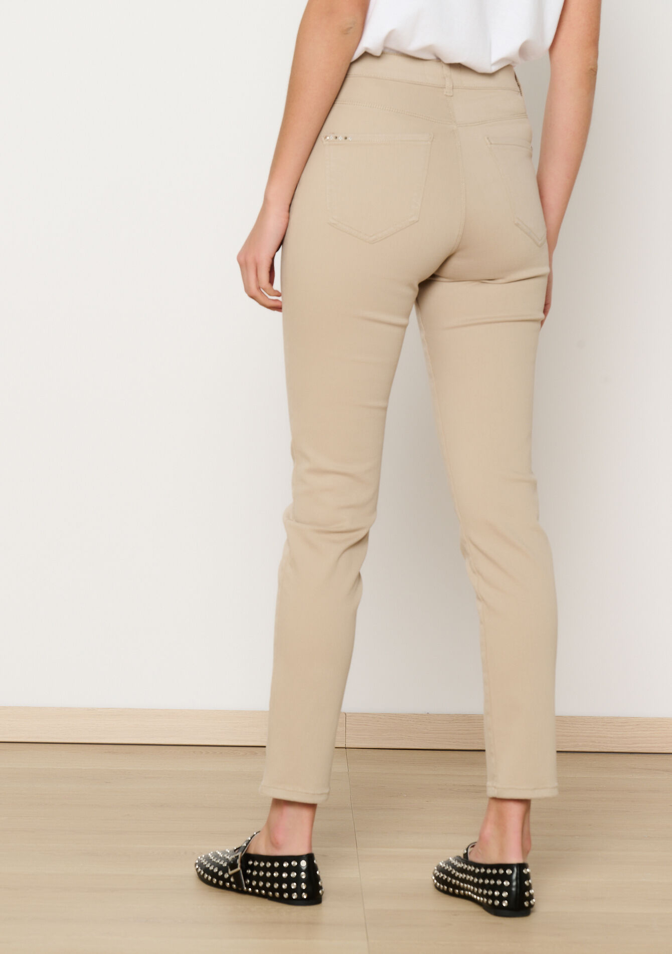 Pantalon slimfit multitaille, Pantalon slimfit multitaille - TAUPE - 06004569_1021