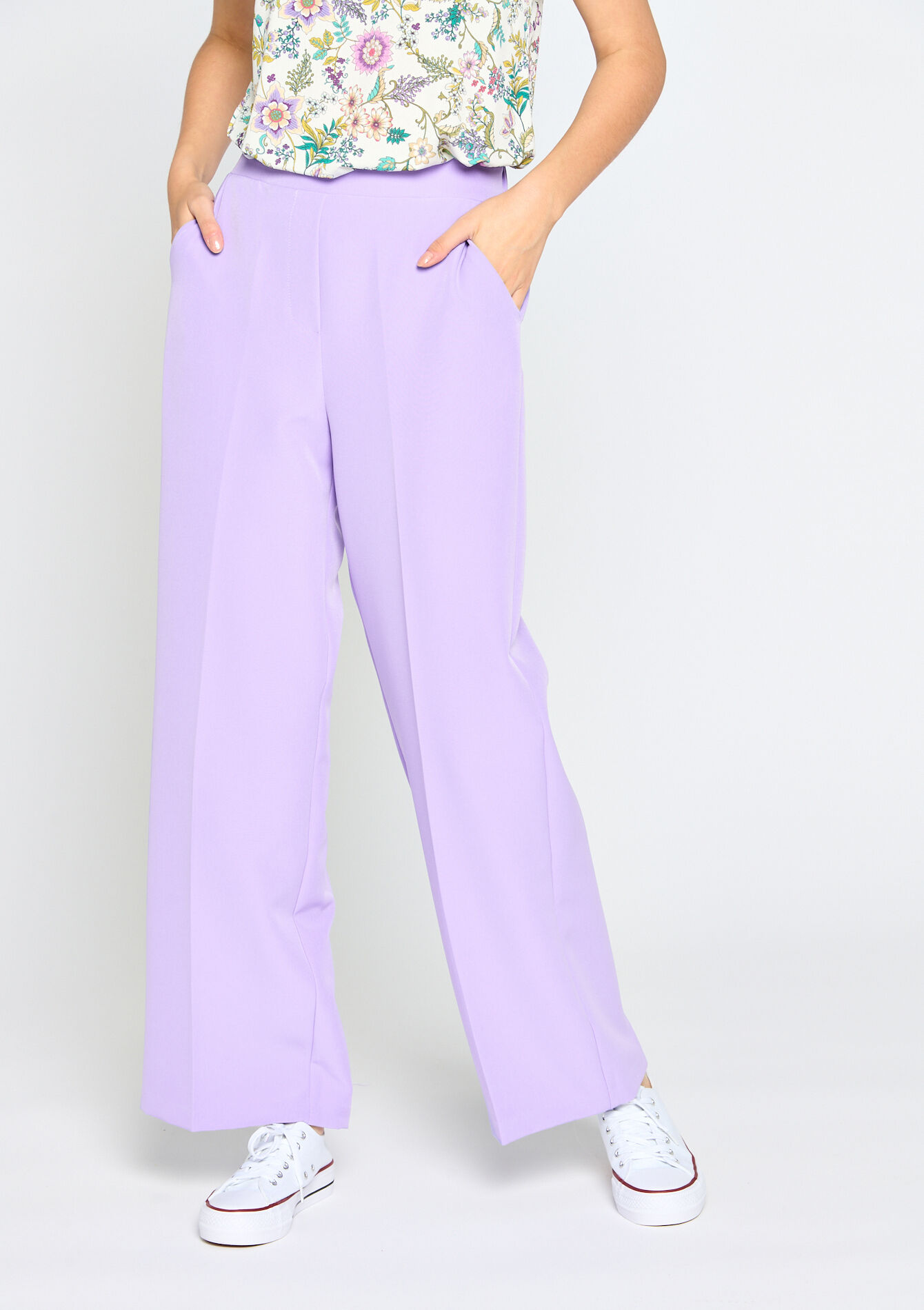 Pantalon de costume, Pantalon de costume - LILAC BRIGHT - 06100396_2578
