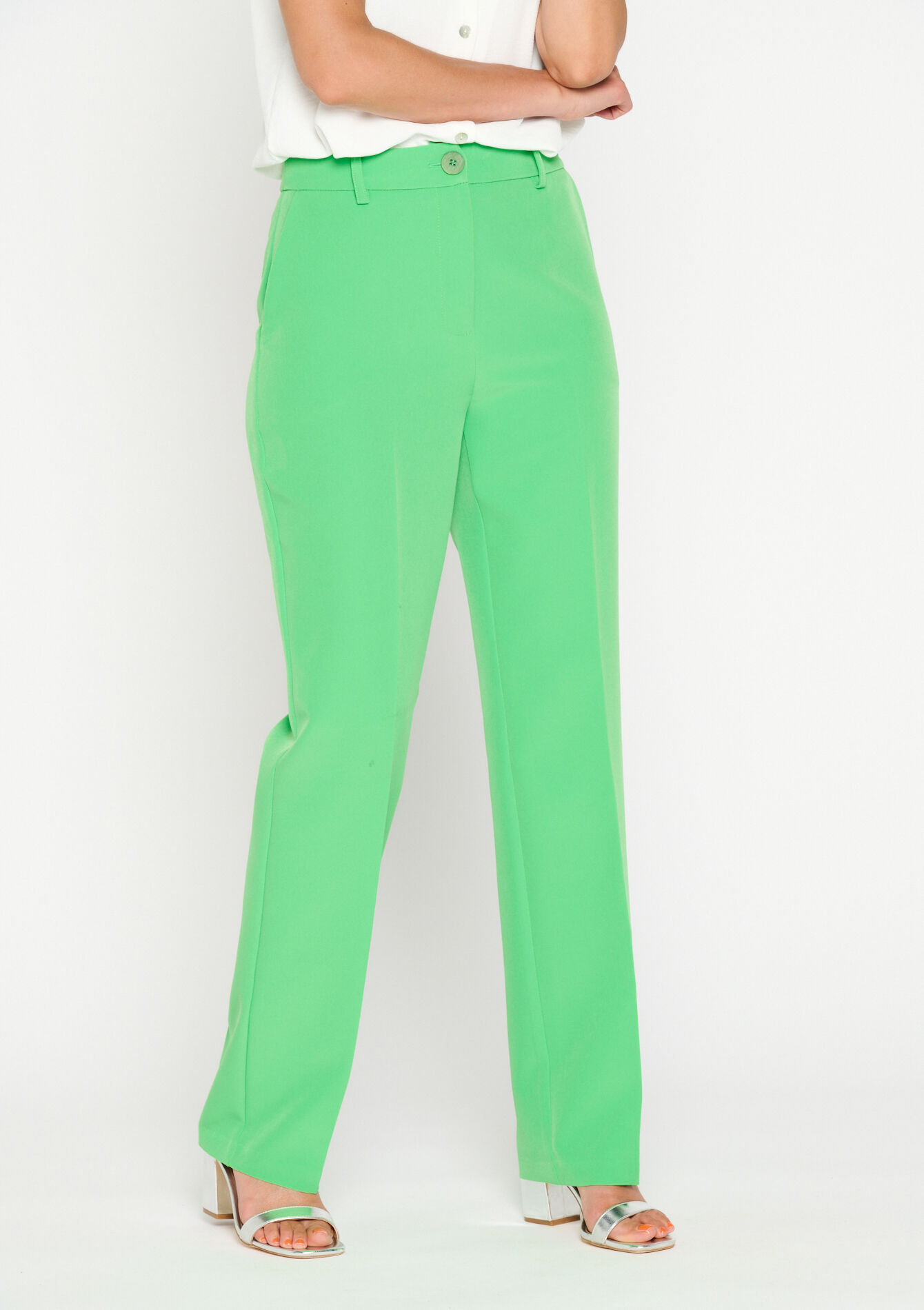 Suiting trousers, undefined - LIGHT GREEN PASTEL - undefined