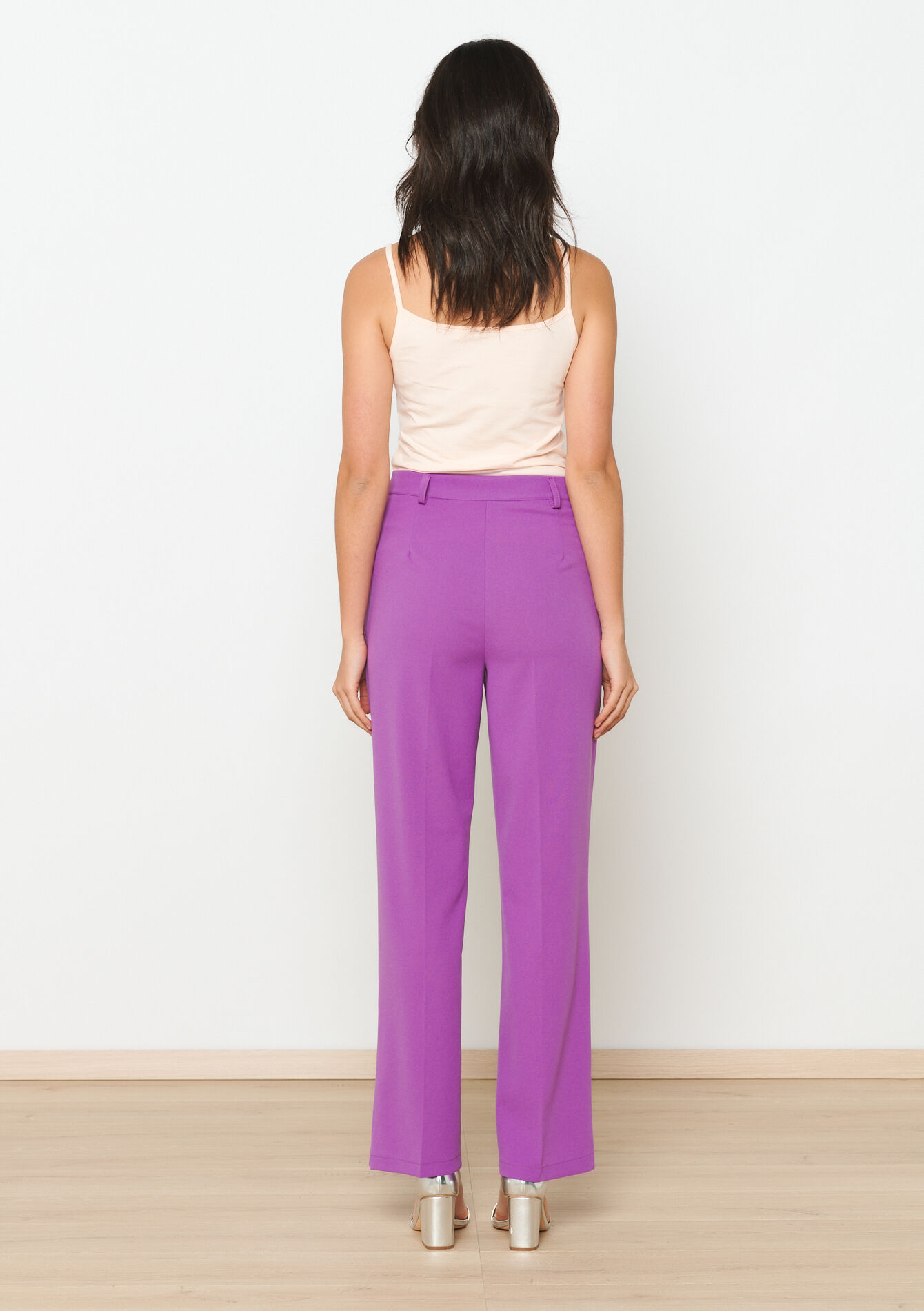 Pantalon de tailleur, Pantalon de tailleur - LILAC - 06100594_739