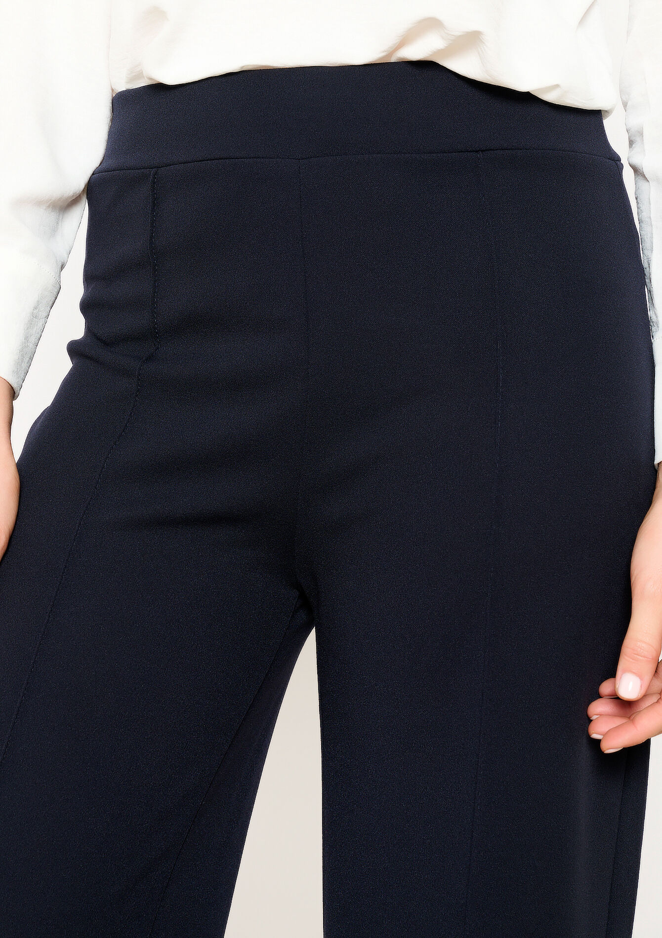 Pantalon fluide, undefined - NAVY BASIC - undefined