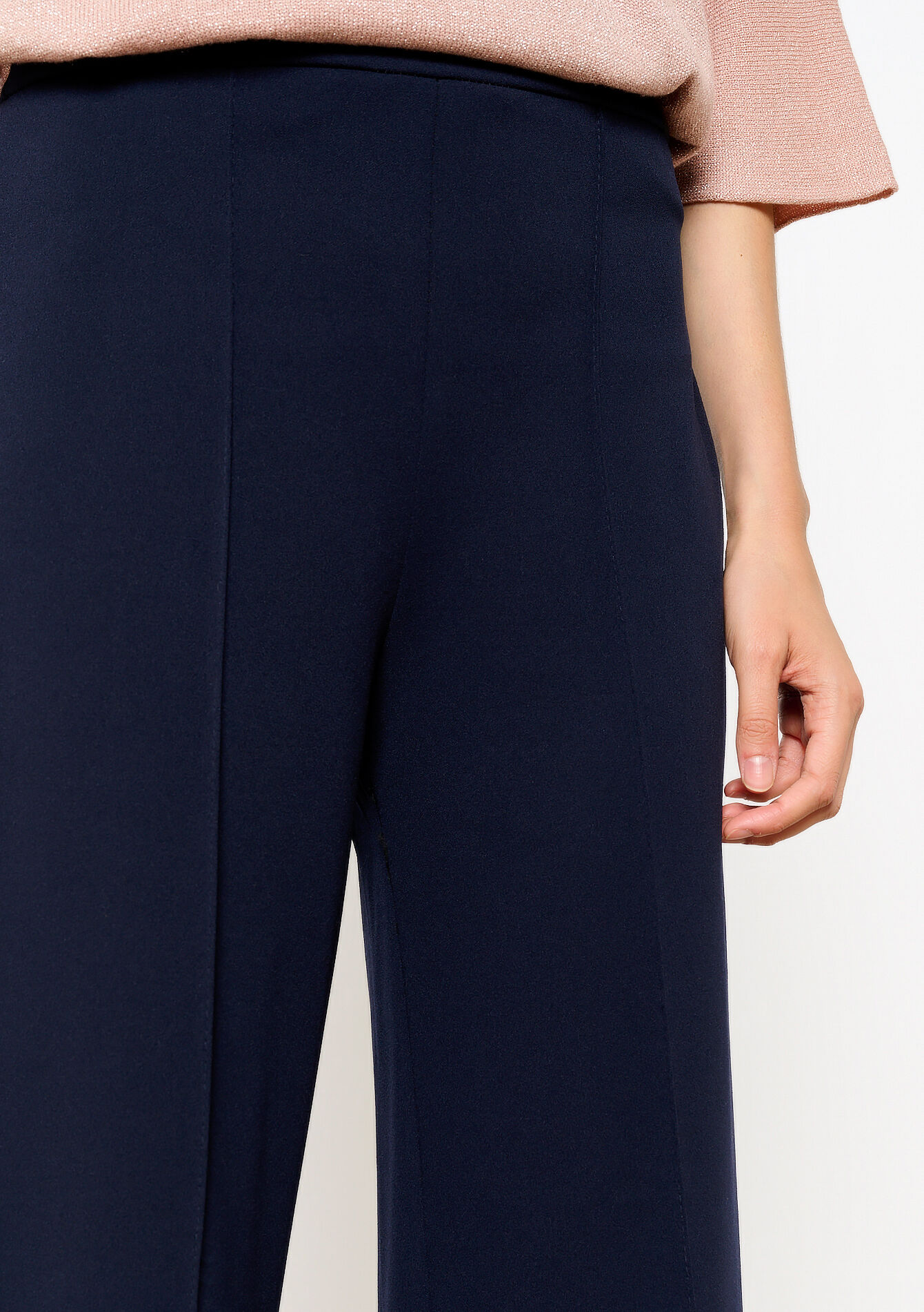 Wide pants, Wide pants - NAVY BASIC - 06600883_2723