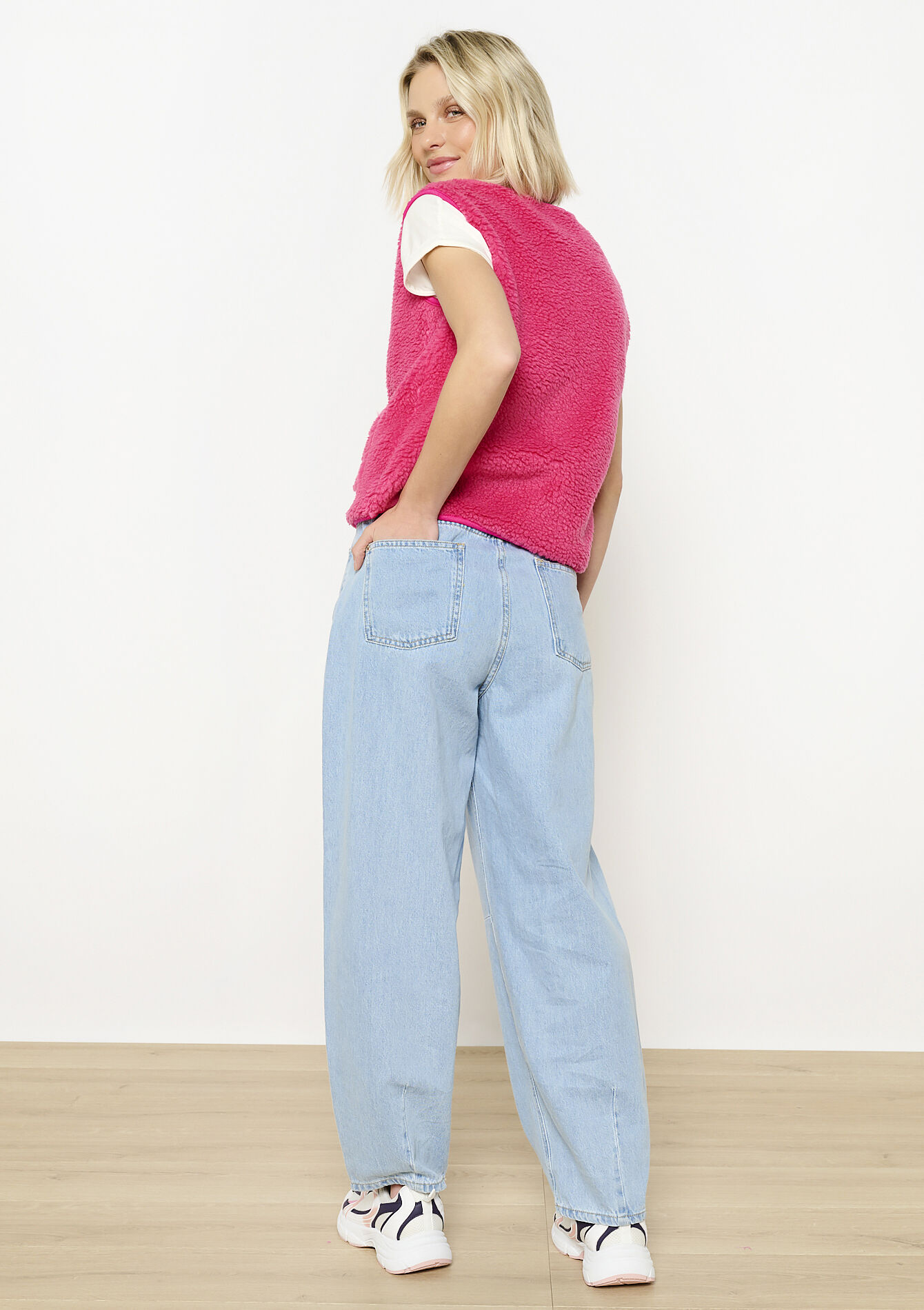 Cardigan teddy, Cardigan teddy - PINK BUBBLEGUM - 09001466_1477