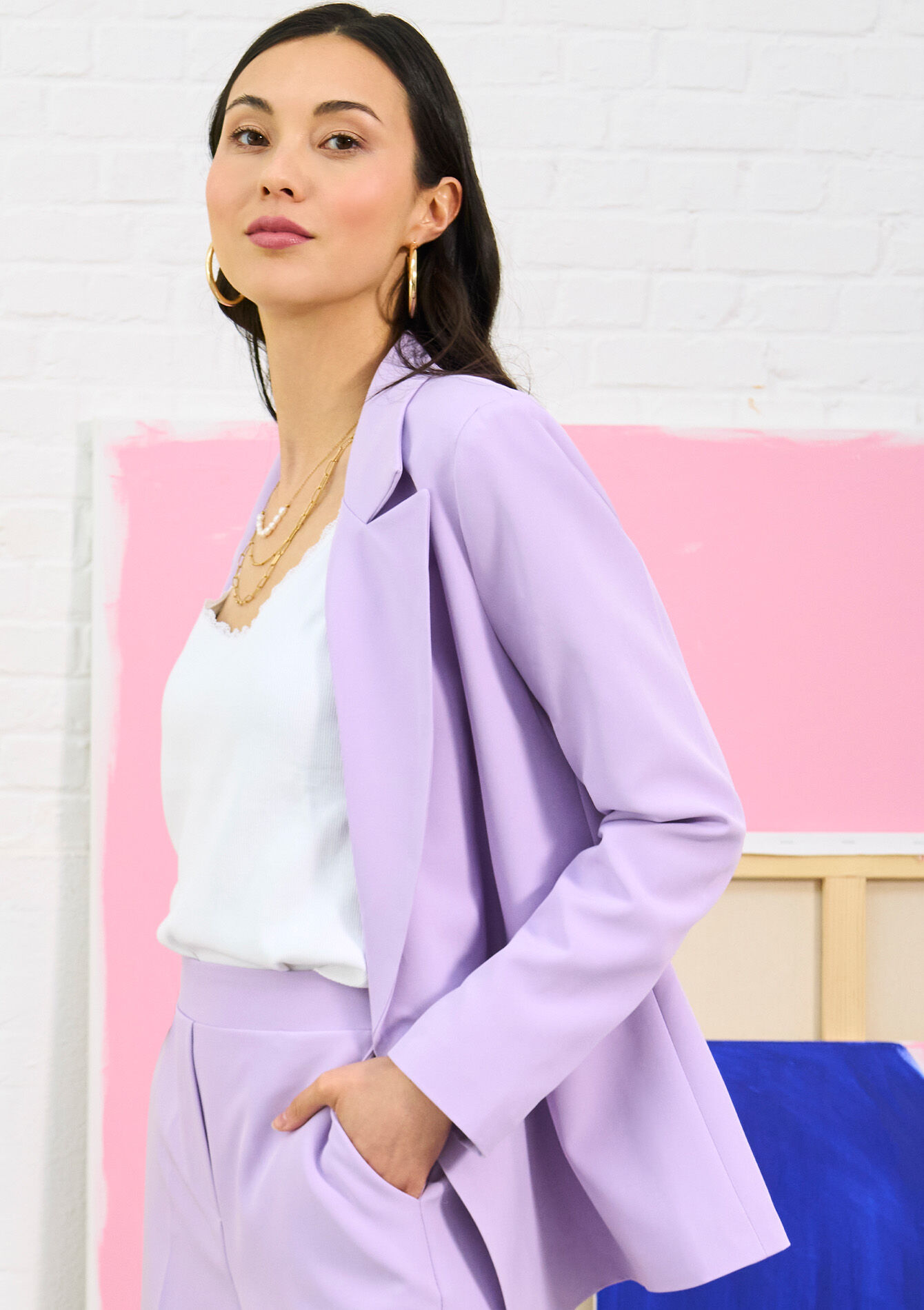 Blazer, Blazer - LILAC BRIGHT - 09100630_2578