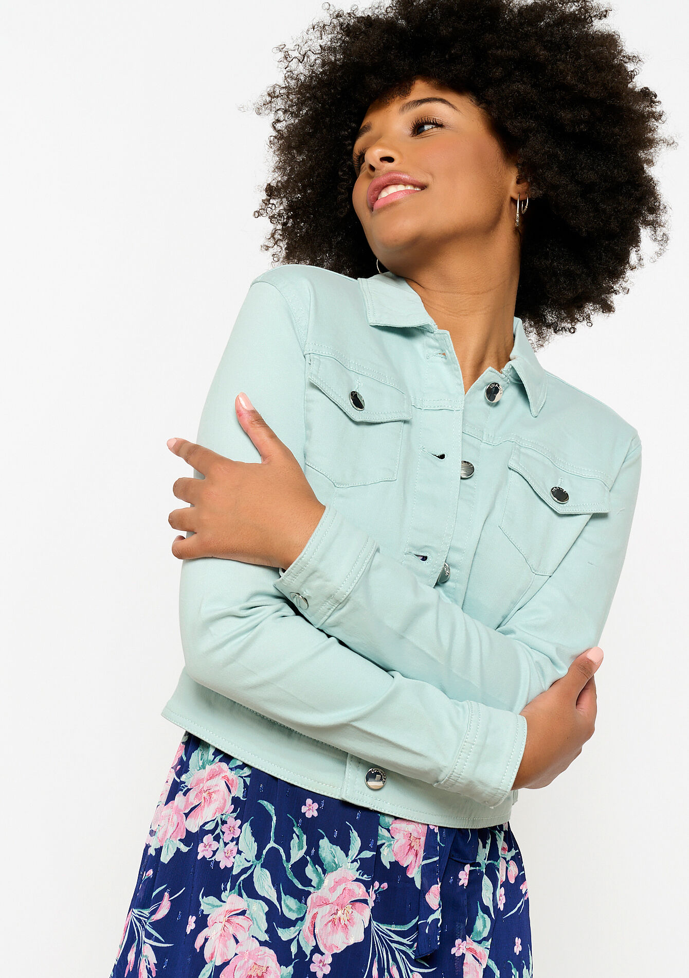 Veste en sergé, Veste en sergé, , back