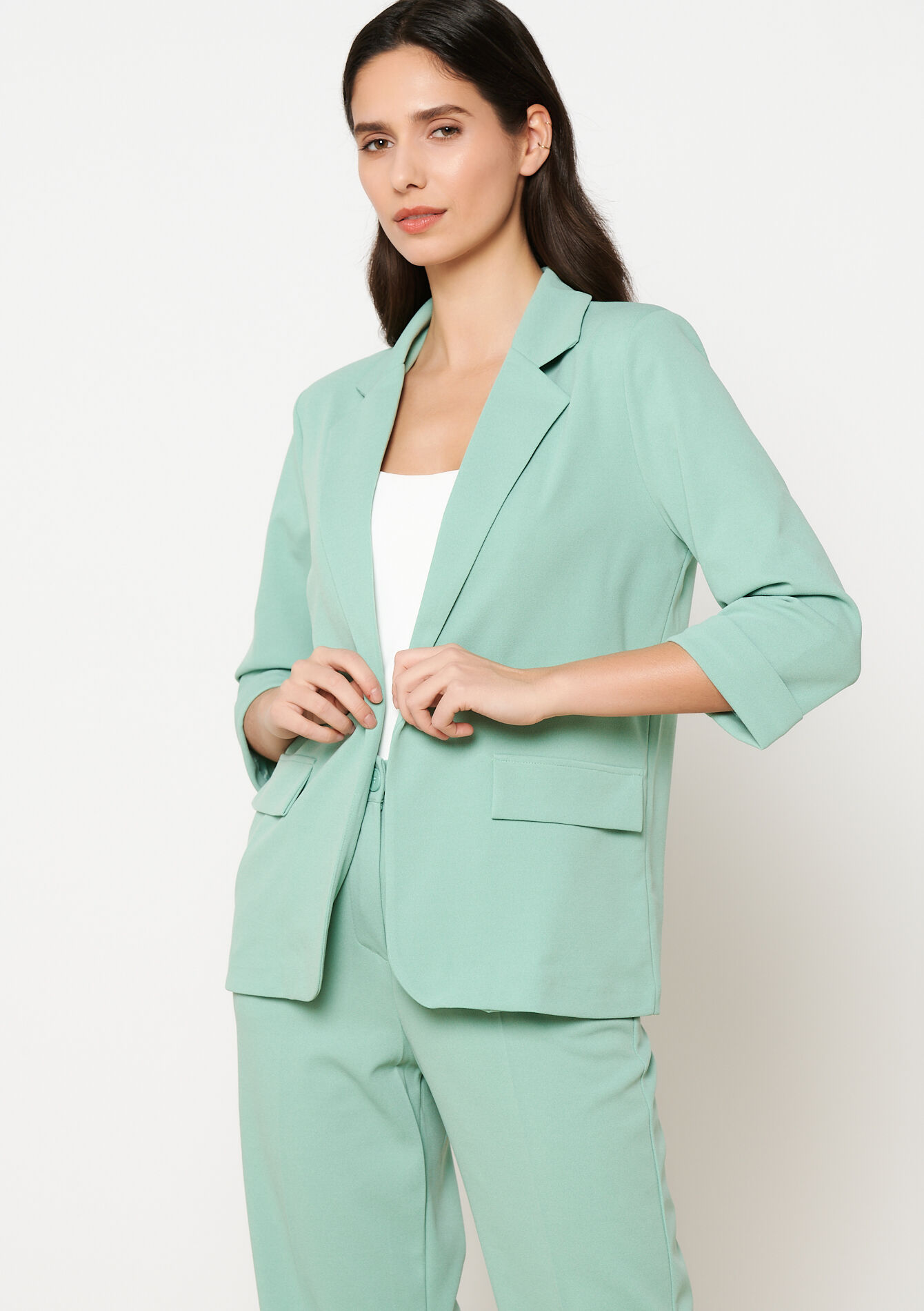 Blazer, undefined - MINT GREEN - undefined