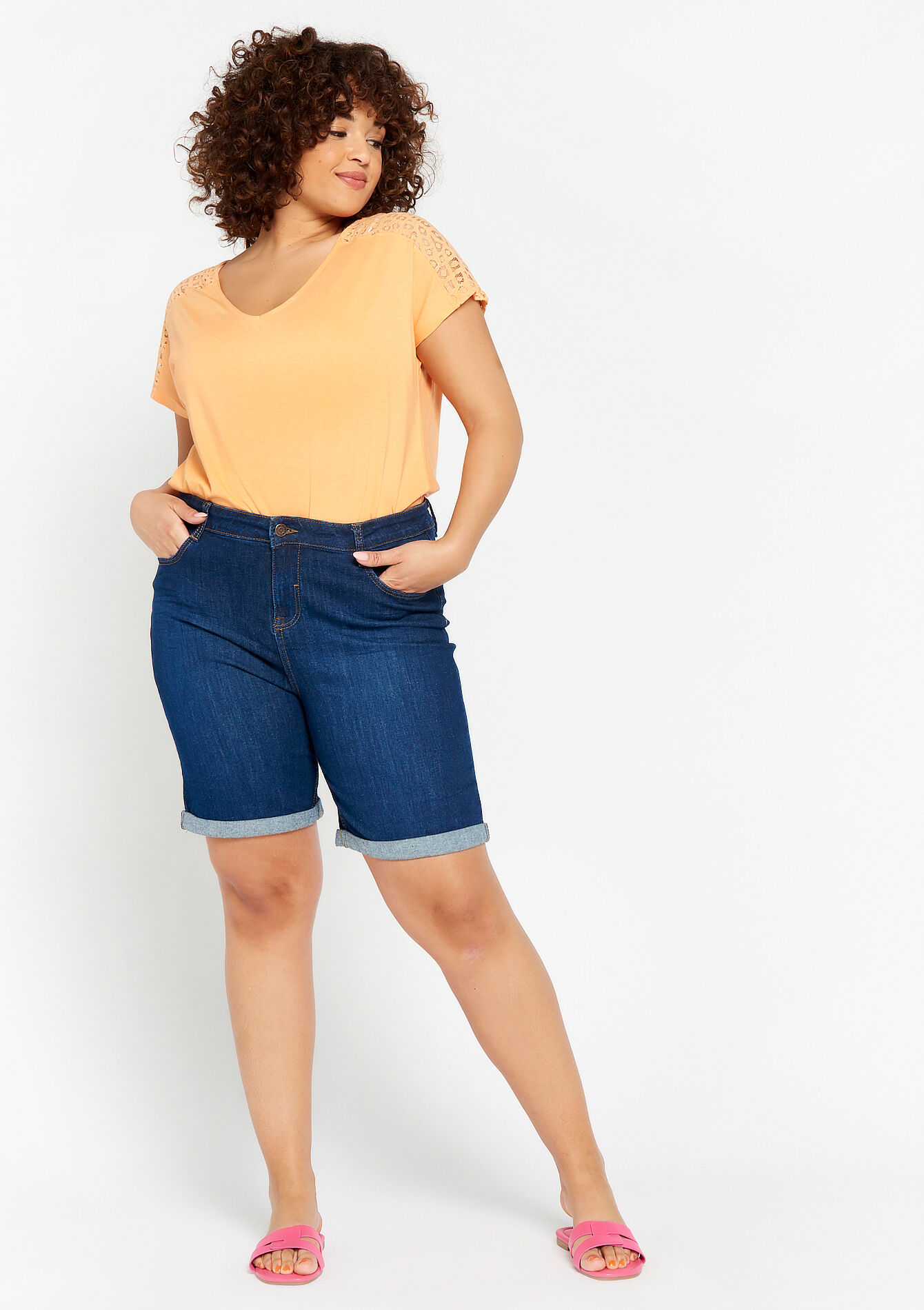 Long shorts, undefined - DARK BLUE - undefined