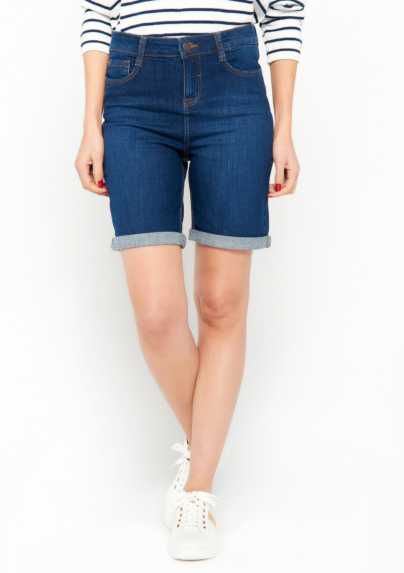 Long shorts, undefined - DARK BLUE - undefined