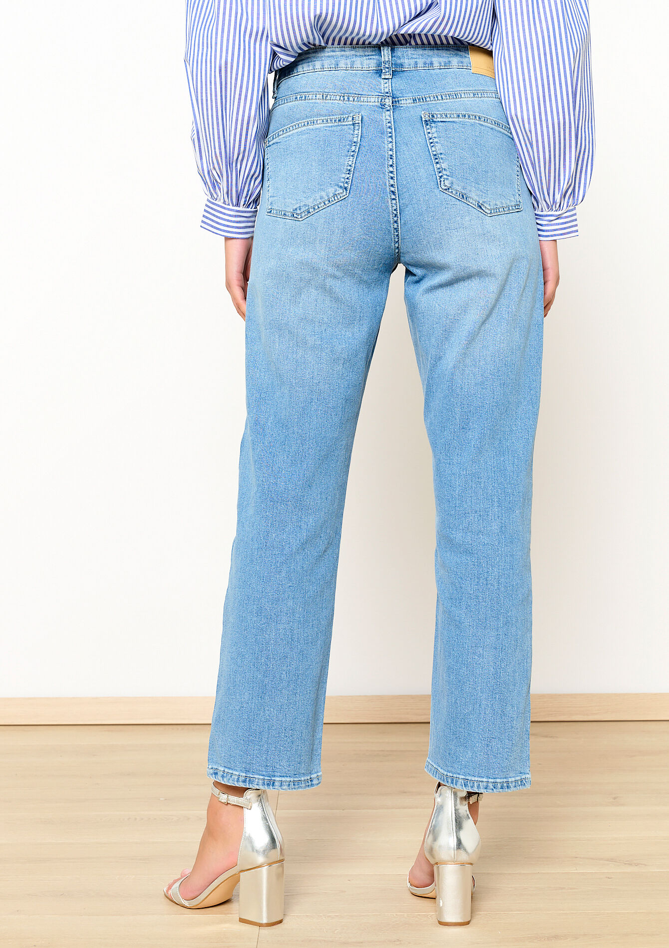 Straight jeans, Straight jeans - BLUE BLEACHED - 22000497_0502