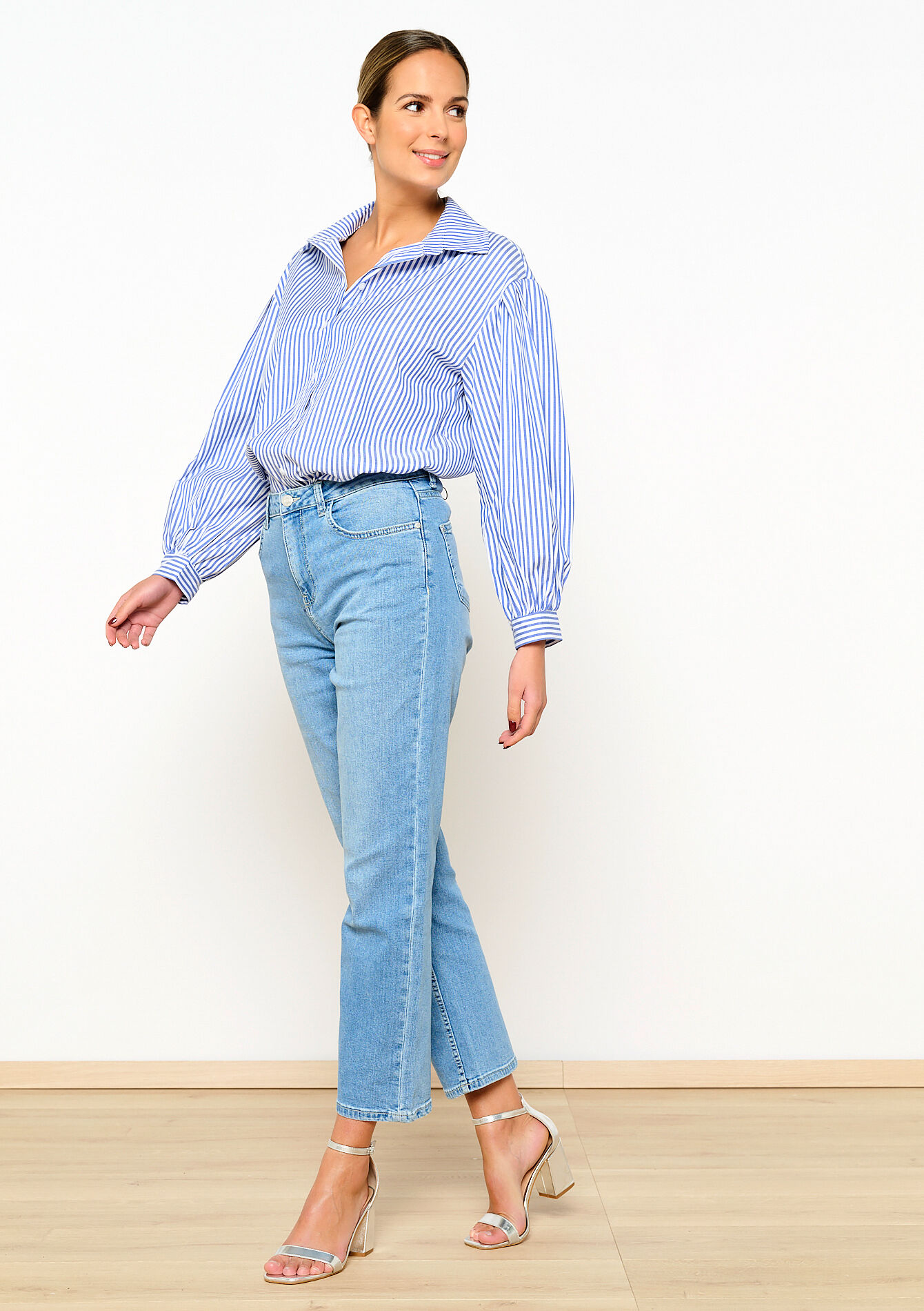 Straight jeans, Straight jeans - BLUE BLEACHED - 22000497_0502