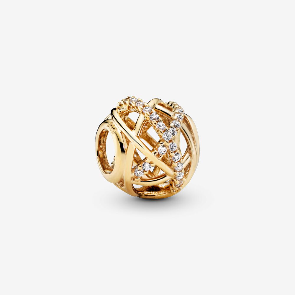 pandora charm gold pandora charm gold