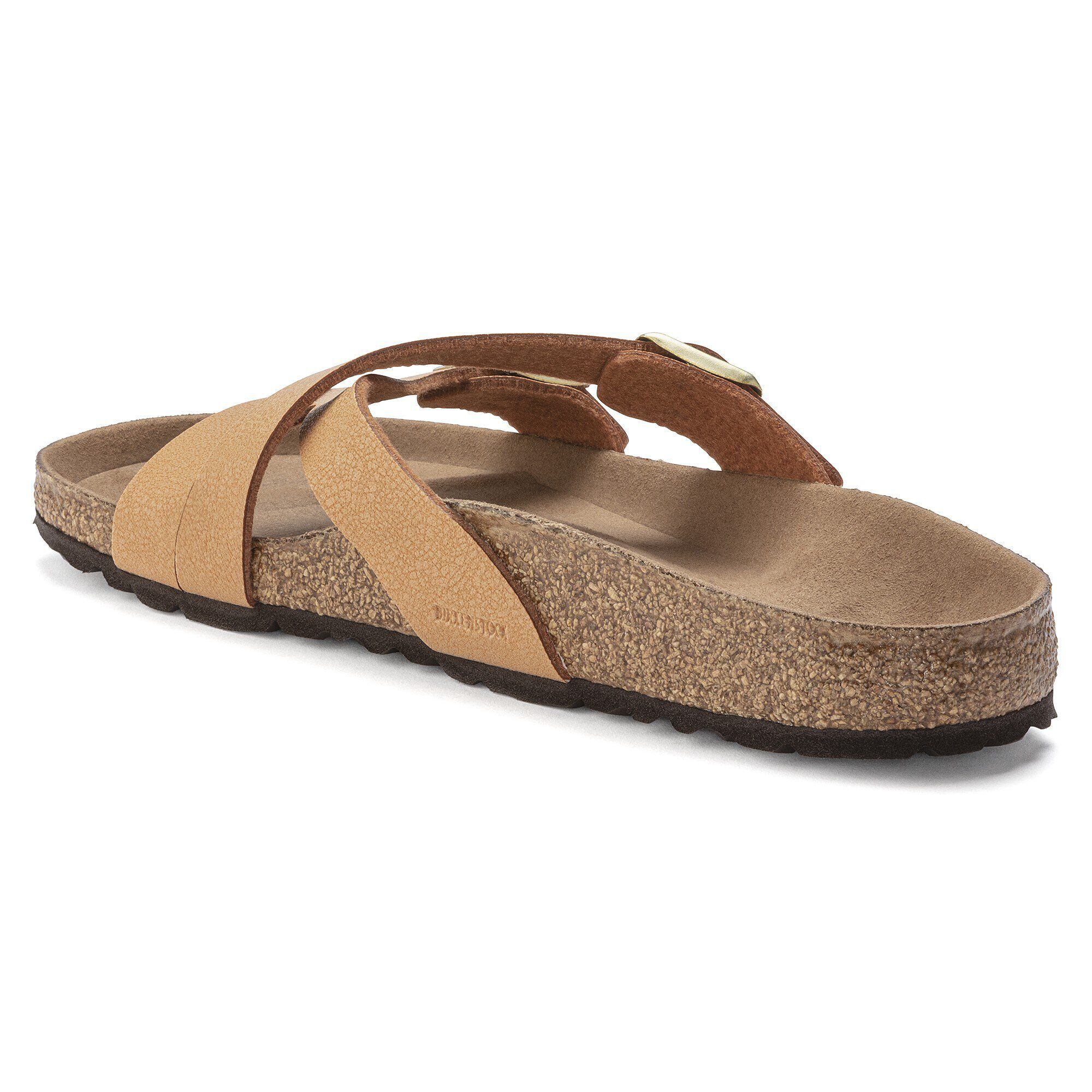 Yao Vegan Birko Flor Nubuck Pecan BIRKENSTOCK