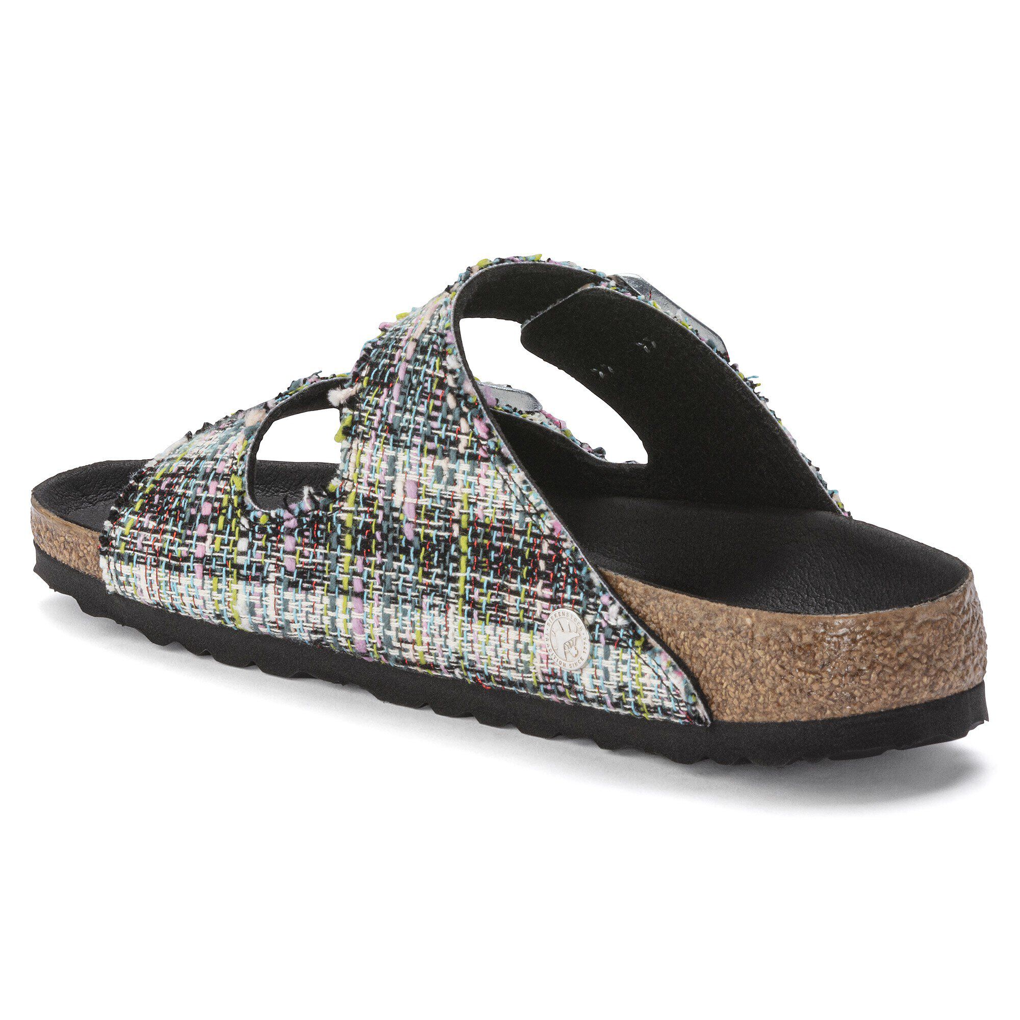 Birkenstock arizona metallic stones black shop