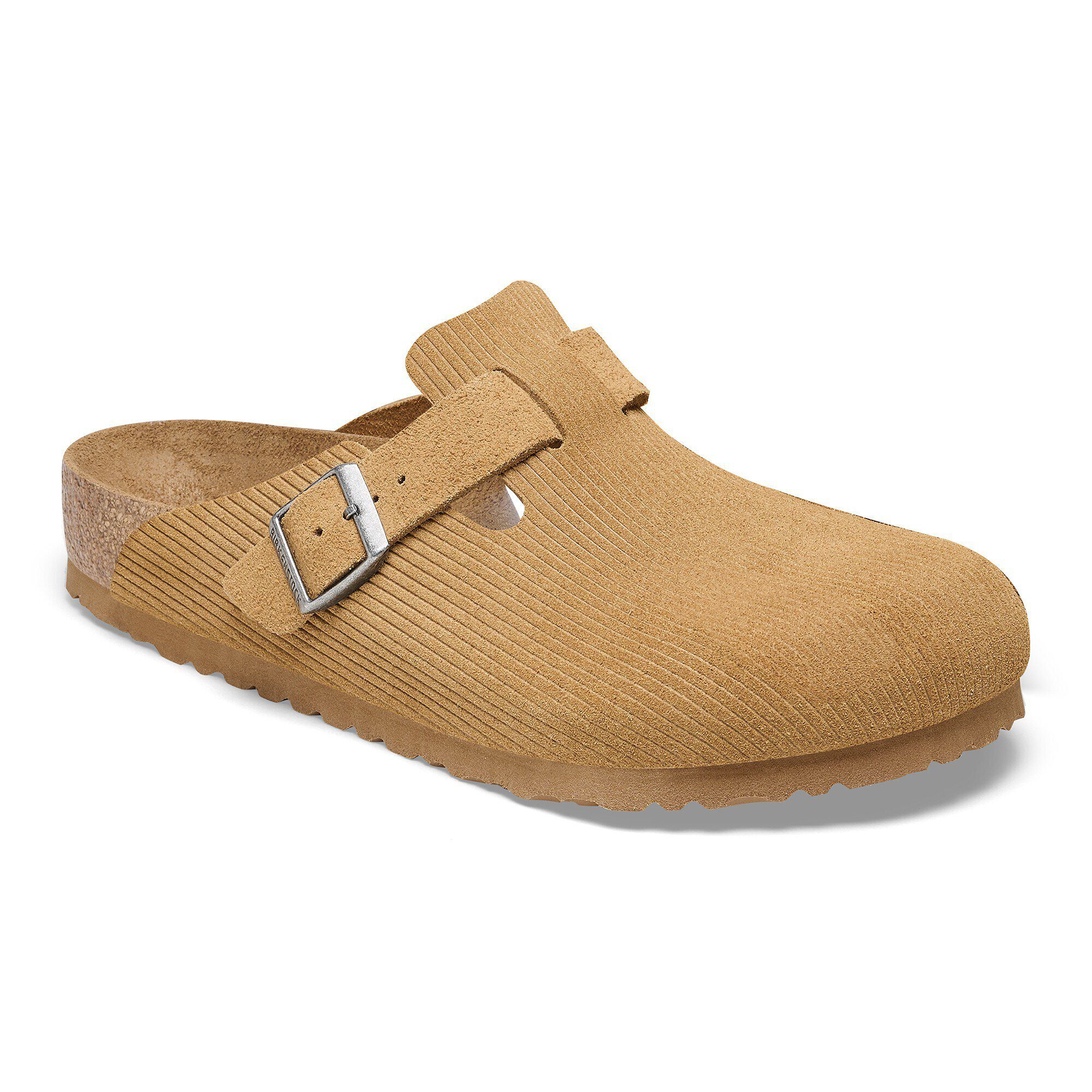 Birkenstock boston suede sales leather