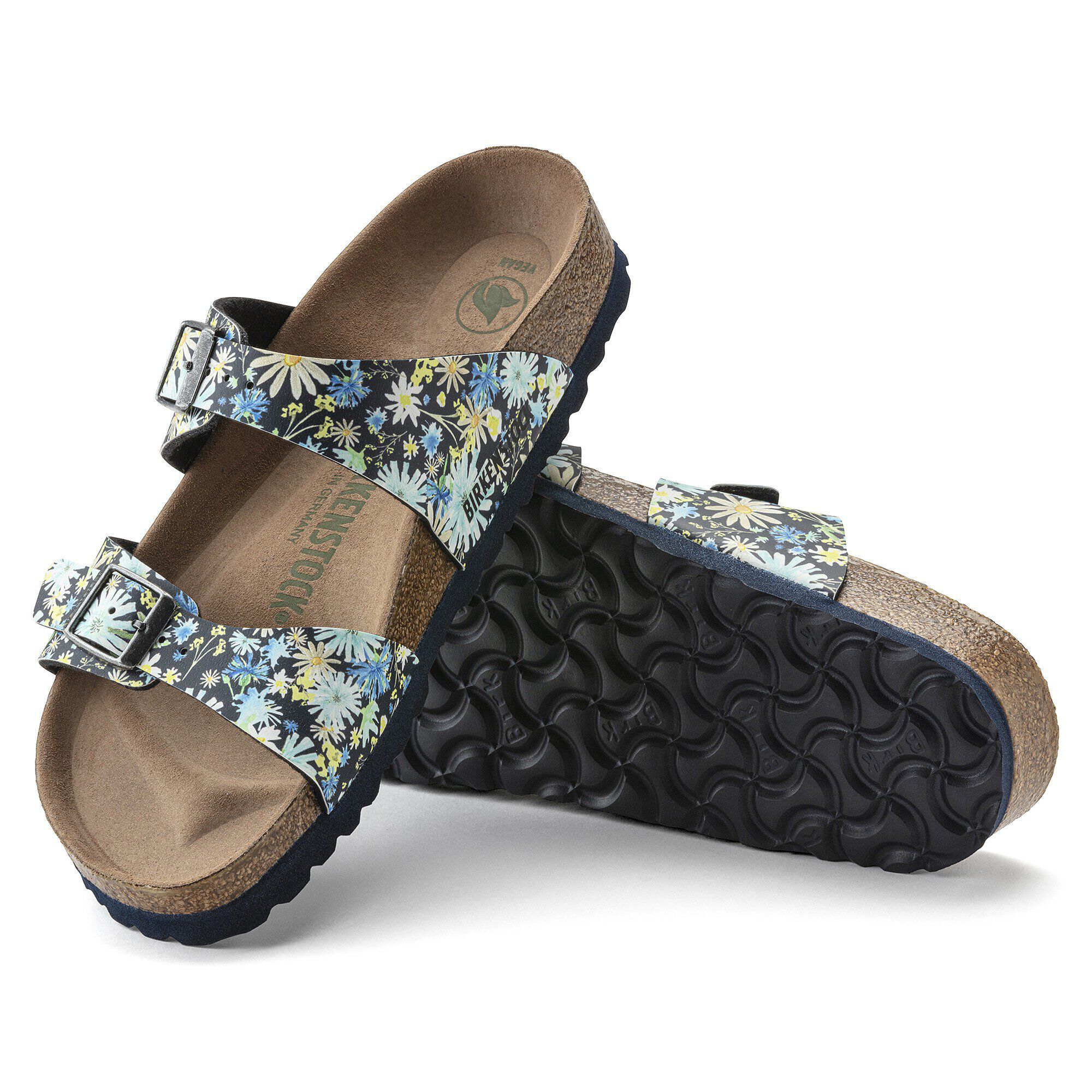 Sydney vegan Birko Flor Summer Floral Blue