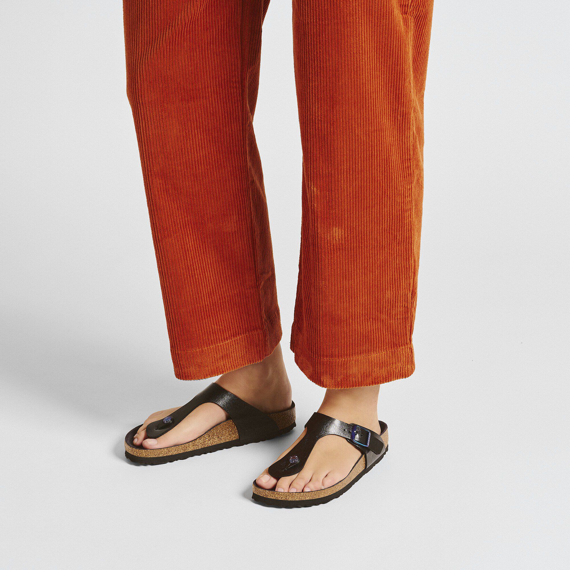 Birkenstock sales orange gizeh