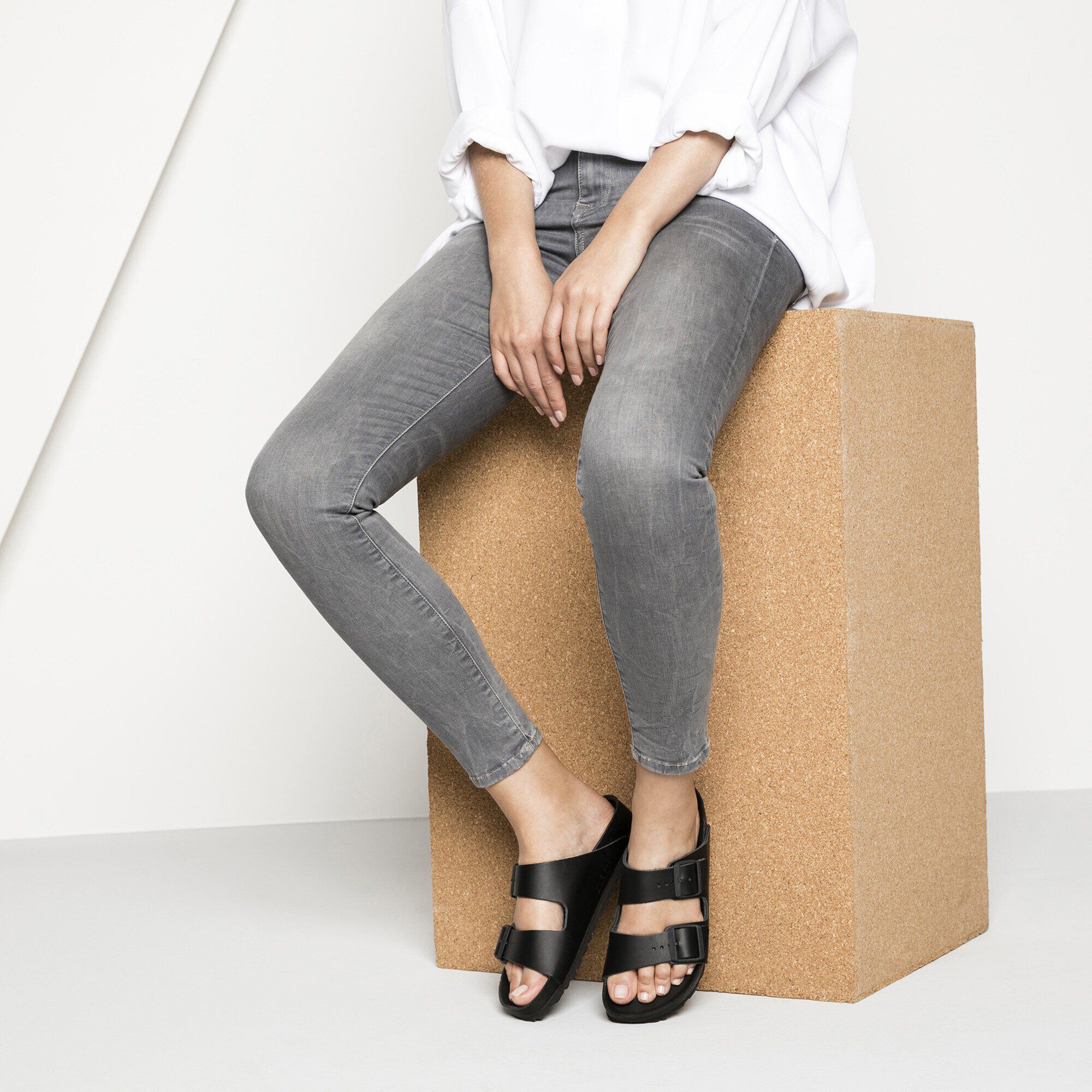 Birkenstock arizona black exquisit sales