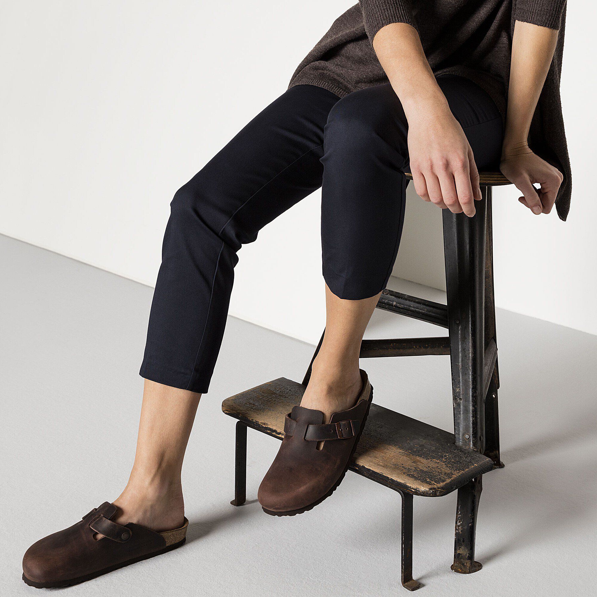 Boston Soft Footbed Oiled Leather Habana BIRKENSTOCK