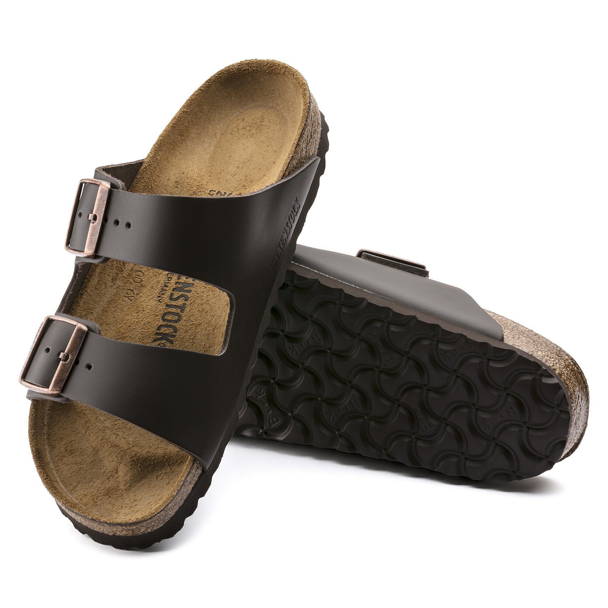 Arizona Natural Leather Dark Brown BIRKENSTOCK
