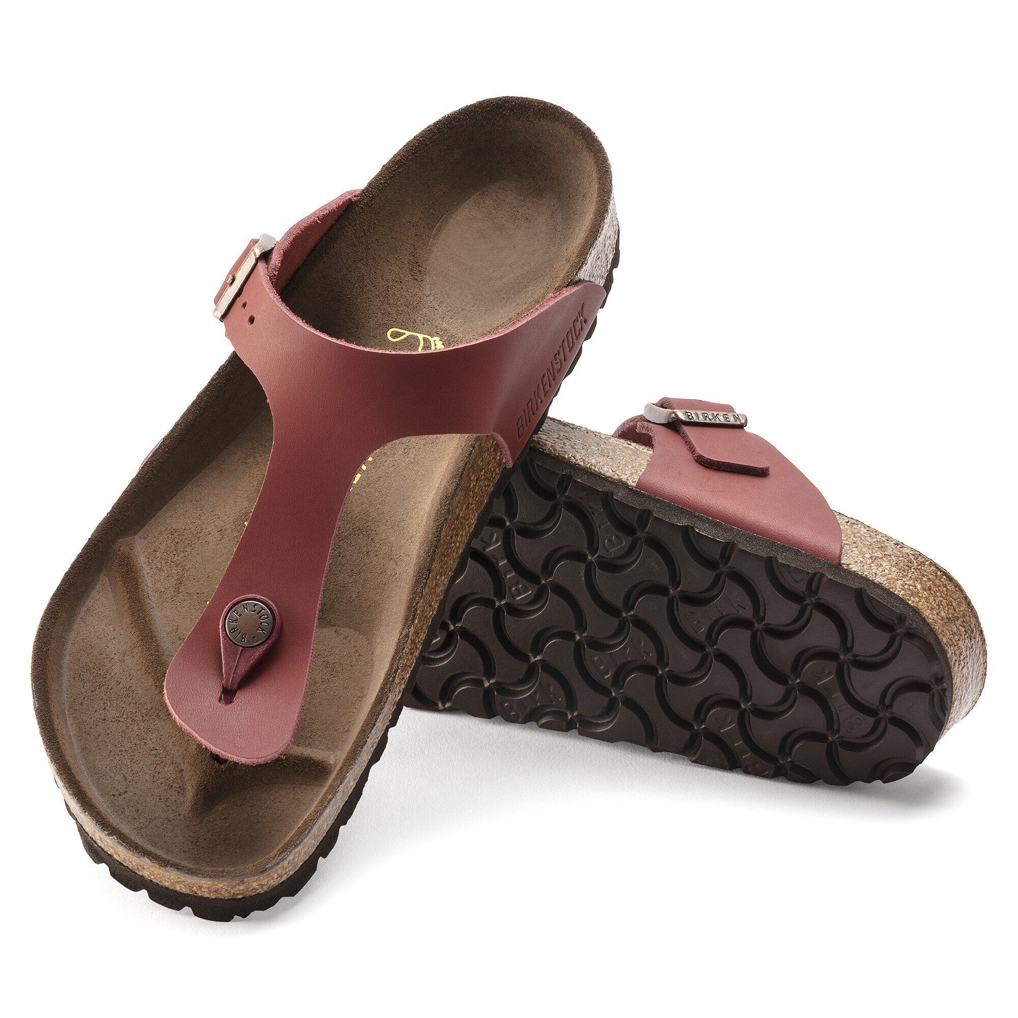 Birkenstock gizeh cherry red hotsell