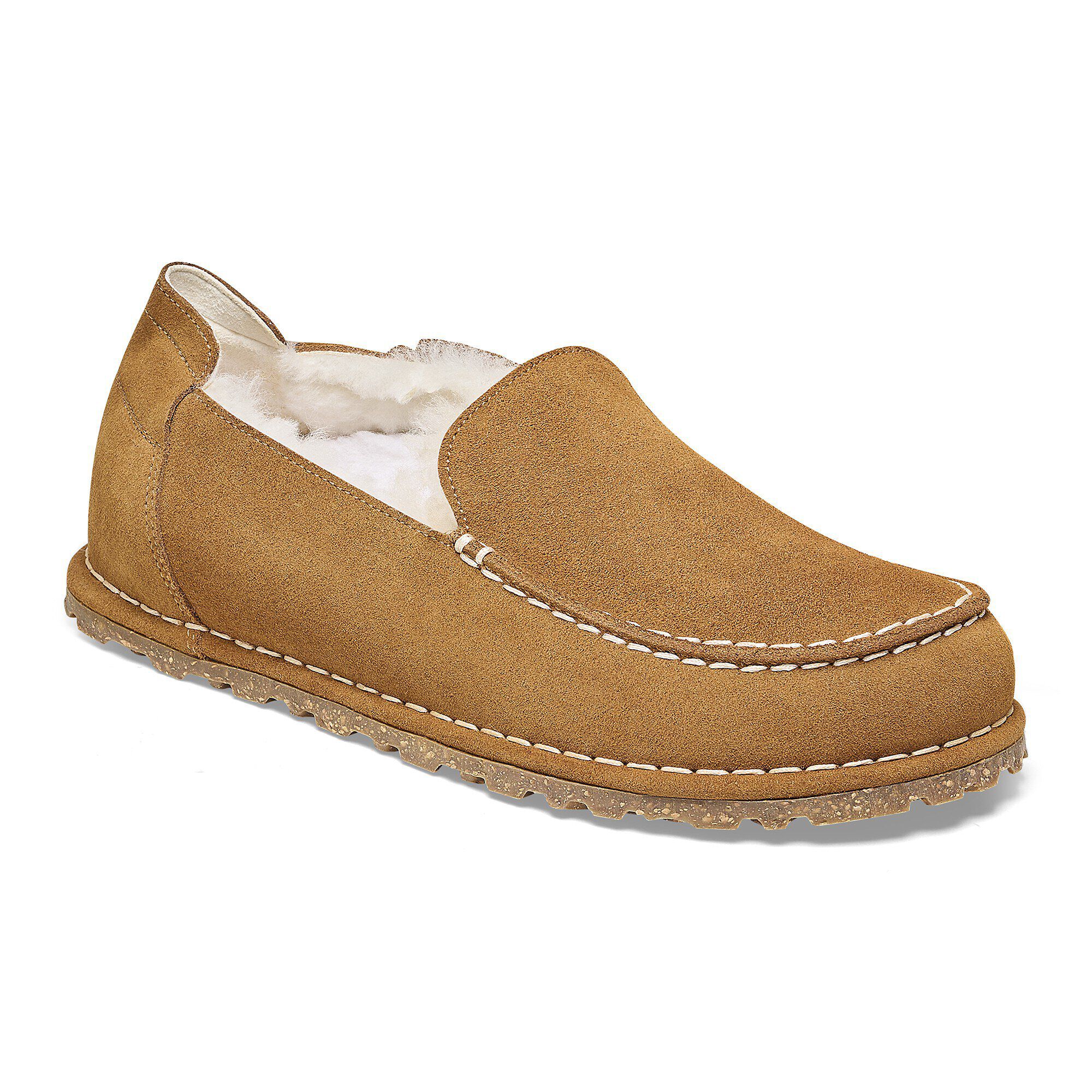 Utti Pelle scamosciata Pelliccia di agnello Mink BIRKENSTOCK