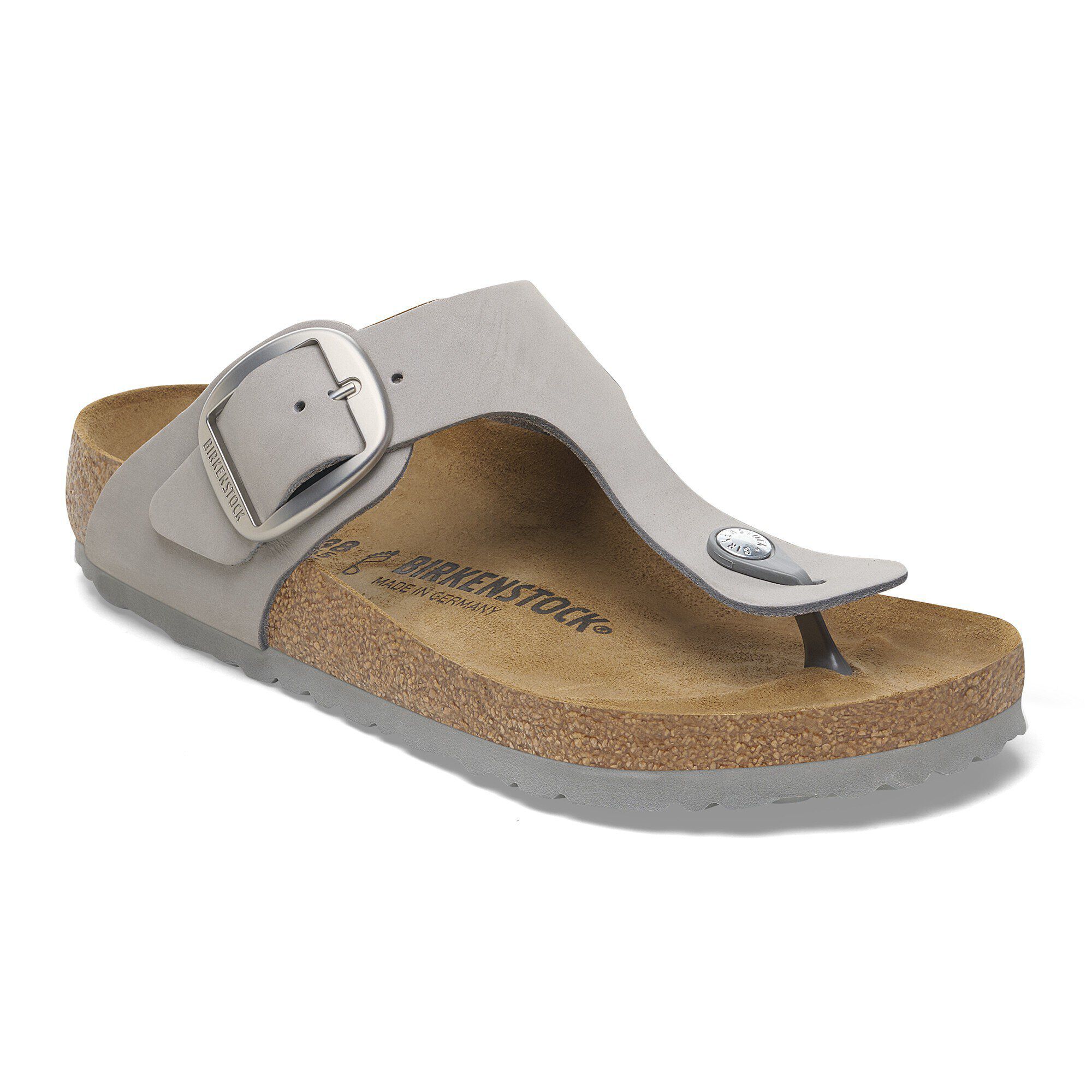Gizeh Big Buckle Oiled Leather Black BIRKENSTOCK
