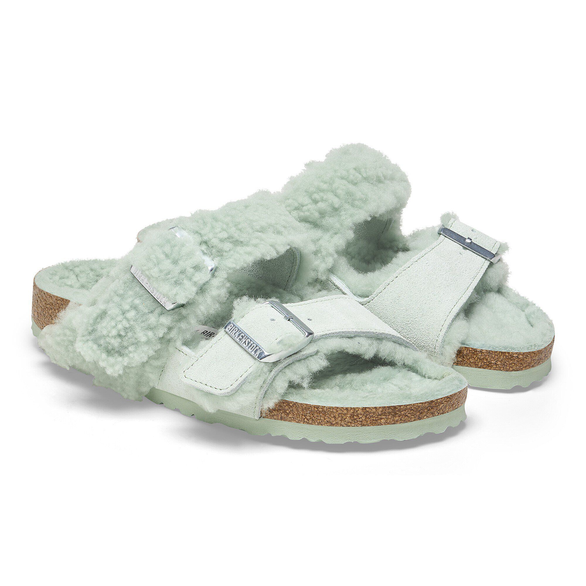 Arizona Teddy Split Suede Leather Fur