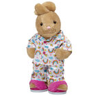 Pawlette™ Bunny Plush Rainbow PJs Gift Set 