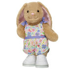 Pawlette™ Bunny Plush Floral Romper Gift Set 