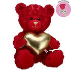 Red Roses Teddy Bear Rose Bouquet Scented Gift Set 