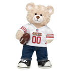 San Francisco 49ers Happy Hugs Teddy Bear Football Gift Set