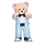 Happy Hugs Teddy Bear Blue Tuxedo Gift Set