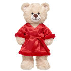 Fuzzy Trim Red Robe