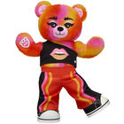 Vibe Out Bear by Jade Purple Brown Gift Set with Pants