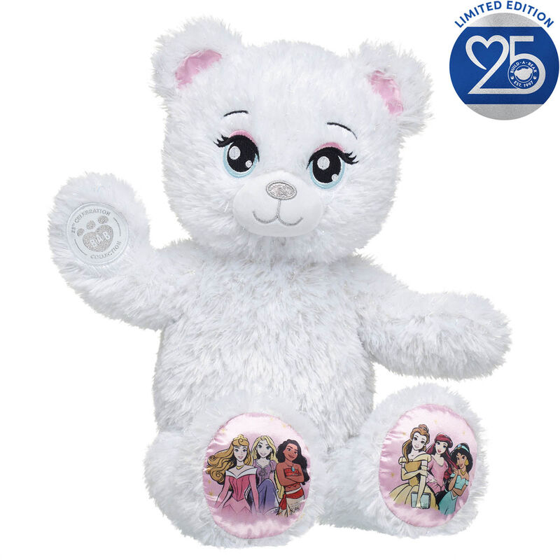 Build-A-Bear 25th Celebration Disney Princess Inspired Bear