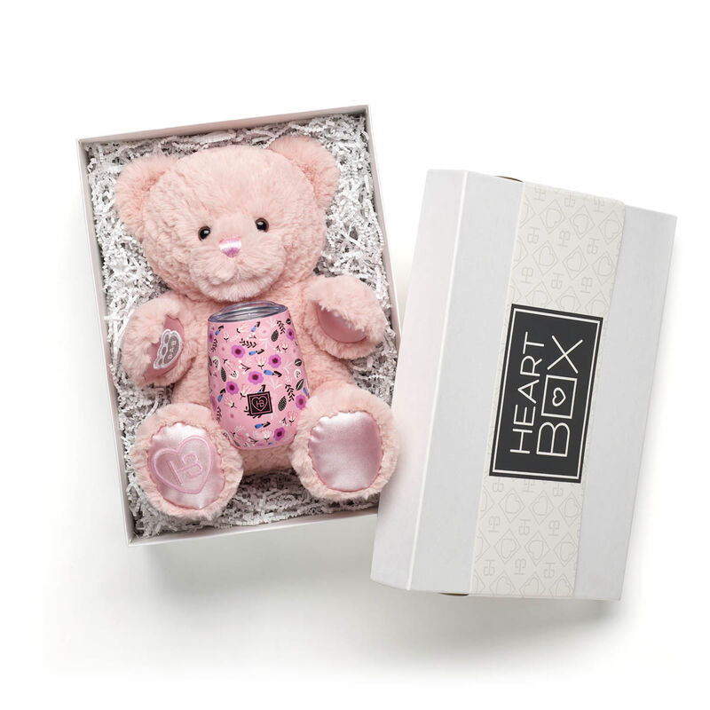 You're the Best Teddy Bear with 10 oz. Floral Tumbler Stuffed Animal Gift Set - Build-A-Bear Workshop®